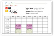 Faculty Office Hours